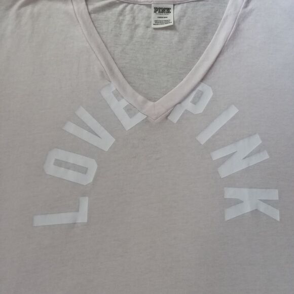 PINK Victoria's Secret T-Shirt Size Large - Picture 2 of 5
